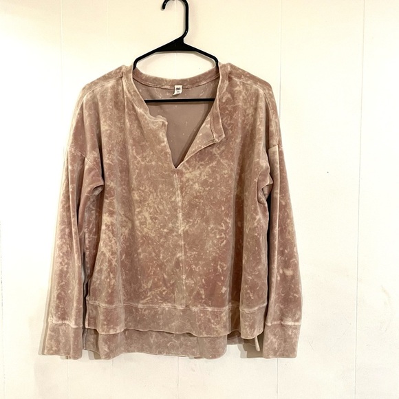 BP pink velour oversized size XS Nordstrom - Picture 1 of 3